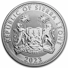 2023 Osiris Sierra Leone Egyptian Gods 1 Ons Zilveren Munt