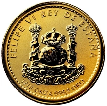 2022 1/10 Ons Spanish Iberian Lynx Gouden Munt