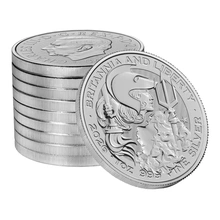 2026 Britannia en Liberty 1oz Zilveren Munt