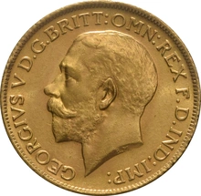 1911 Gouden Sovereign Munt- Koning George V - Londen
