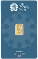 1 gram goudbaar Britannia Gemint