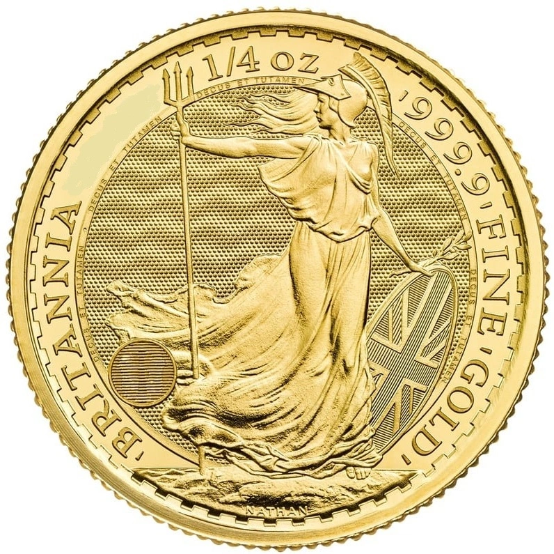 1/4 troy ounce gouden Britannia munt - Beste waarde
