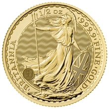 1/2 troy ounce gouden Britannia munt - Beste waarde