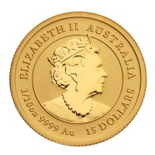 2022 Perth Mint 1/10 Oz Year of the Tiger Gouden Munt