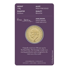 2026 Gouden Munt in Blister