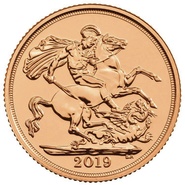 Gouden Sovereign munt - 2019