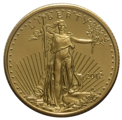 2012 1/10 troy ounce gouden American Eagle munt