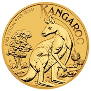 2023 1/10 Gouden Australian Kangaroo Munt