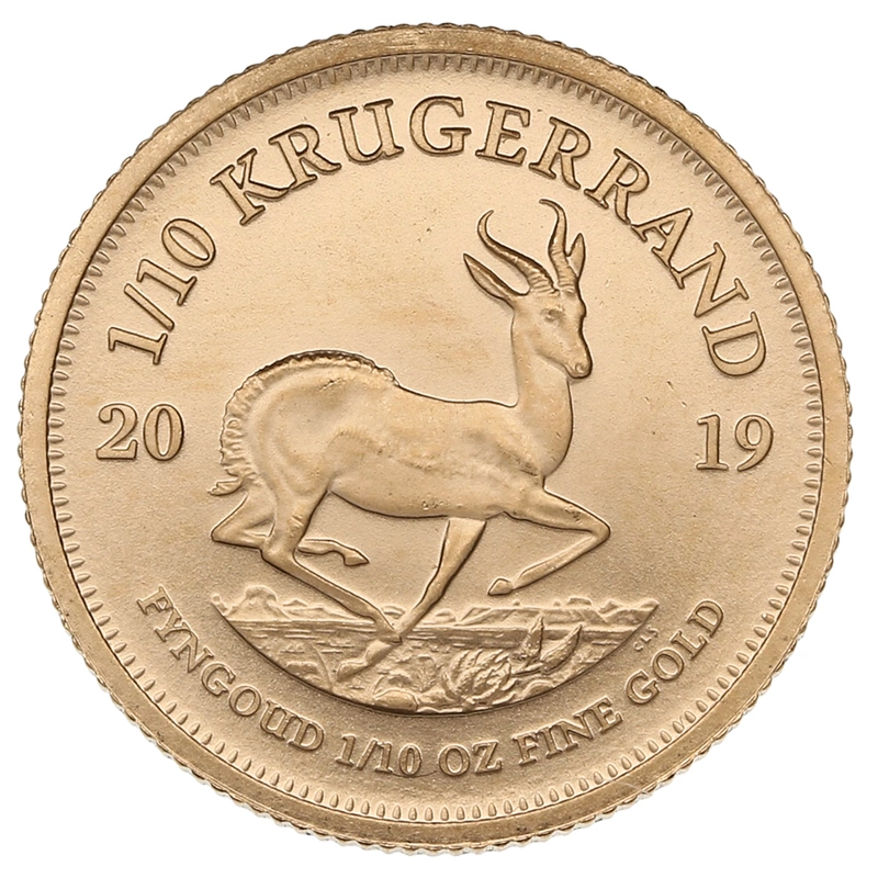 1/10 troy ounce gouden Krugerrand munt - 2019
