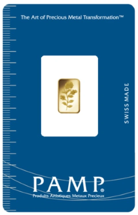 PAMP Rosa 1 Gram Goudbaar