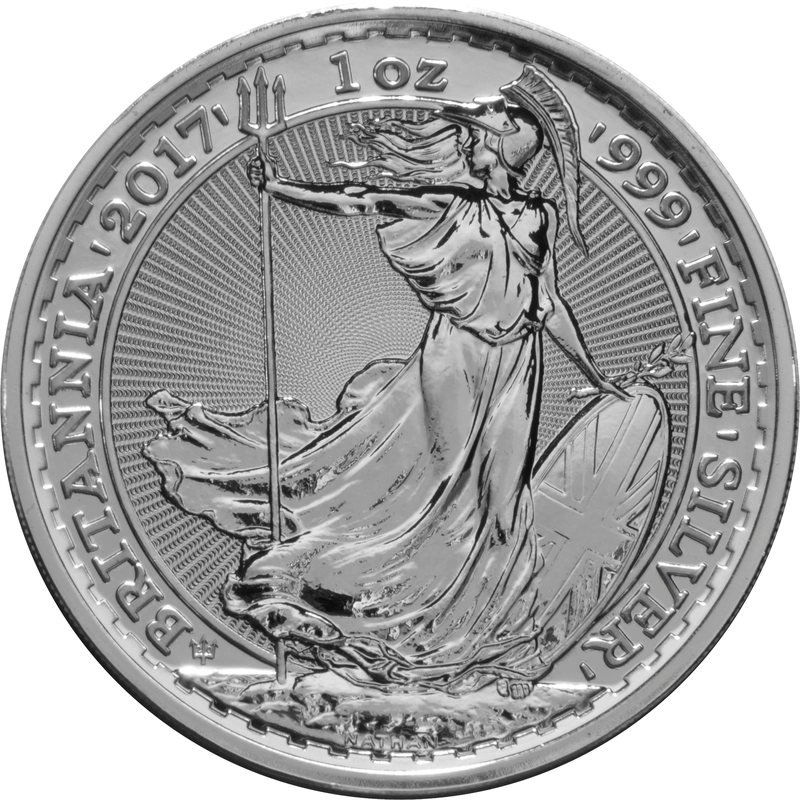 1oz Silver Britannia 20th Anniversary