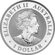 1 troy ounce zilveren Kookaburra munt - 2019