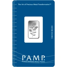 2,5 gram zilverbaar PAMP Rosa