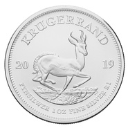 1 troy ounce zilveren Krugerrand munt - 2019