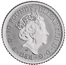 2022 1/10 Ons Platina Britannia Munt