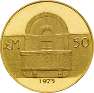 Maltese £50 1975 Balcony