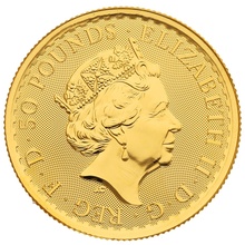 2023 Britannia Halve Ons Queen Elizabeth II Gouden Munt