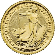 1/10 ounce Britse Britannia munten