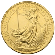 1991 Gold Britannia One Ounce Coin