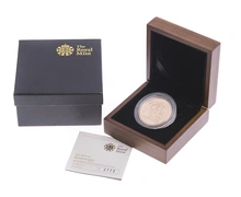 2010 - Gold Five Pound Coin, Brilliant Uncirculated