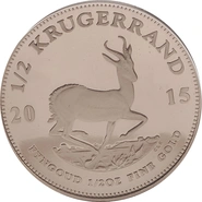 2015 Proof Half Ounce Krugerrand Gold Coin