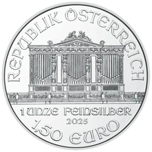 2025 1 Ons Austrian Philharmonic Zilveren Munt