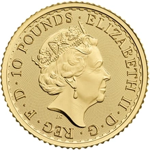 2022 1/10 Ons Britannia Gouden Munt