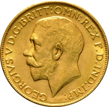 1917 Gold Sovereign - King George V - M