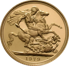 Gold Proof 1979 Sovereign Boxed