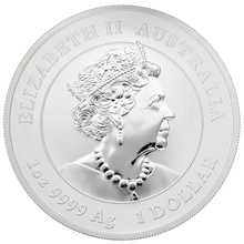 1 troy ounce zilveren Lunar munt - Muis - 2020