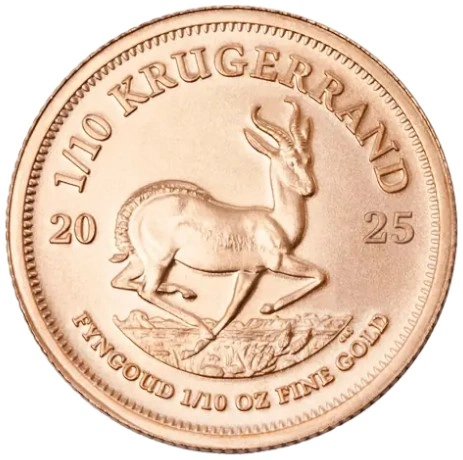 2025 1/10 Ons Krugerrand Gouden Munt