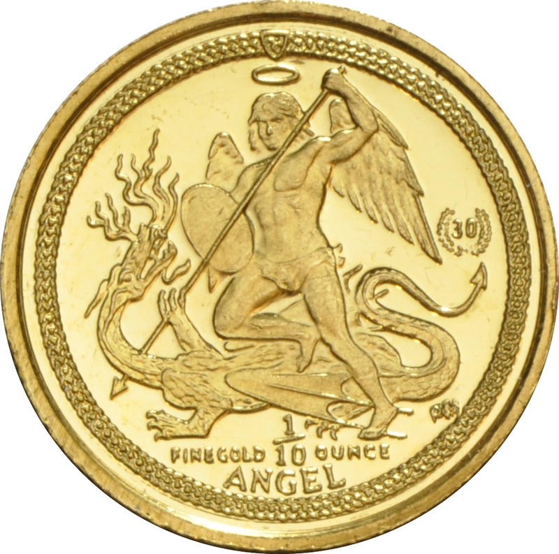 1/10 Ons Angel Gouden Munt