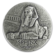 2019 Sphinx of Hatshepsut 5oz Zilveren Munt
