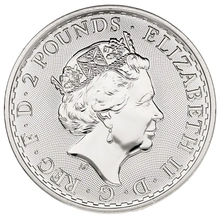 2023 Britannia 1 Ons Queen Elizabeth II Zilver Munt