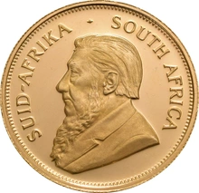 1969 1oz Gold Proof Krugerrand - coin only