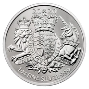 1 troy ounce zilveren Royal Arms munt - 2020