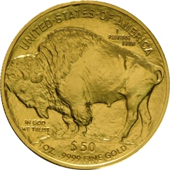 2012 1 troy ounce gouden American Buffalo munt