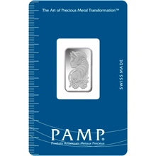 5 gram zilverbaar- PAMP Suisse