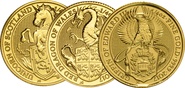 1/4oz Royal Mint Lunar Beasts Standard Series £25 Gouden Munten