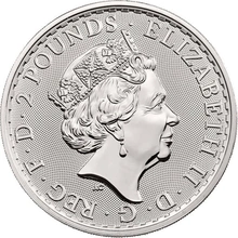 1 troy ounce zilveren Britannia munt - 2019  (box)