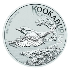 Zilveren Australian Kookaburra munten