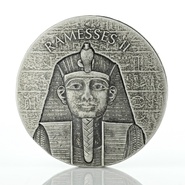 2017 Pharaoh Ramesses II 2oz Zilveren Munt