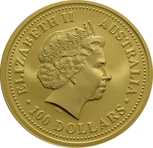 2004 1oz Gold Australian Year of the Monkey