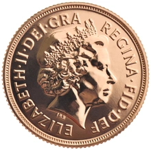 2013 Gouden Sovereign - Elizabeth II Fourth Head