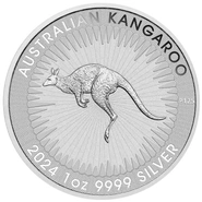 2024 Australische Kangoeroe Zilveren Munt 1oz