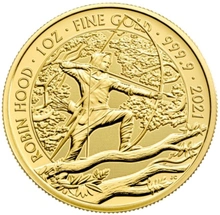 2021 Robin Hood Myths & Legends 1 Ons Gouden Munt