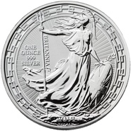 1 troy ounce zilveren Britannia Oriental Border munt- 2019