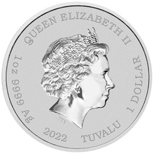 2022 Bart Simpson Tuvalu 1 Ons Zilveren Munt