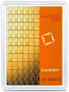 Valcambi-CombiBar 100 x 1 Gram Goudbaar