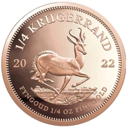 2022 Kwart Ons Krugerrand Gouden Munt